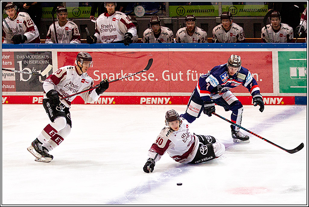PENNY DEL;  Iserlohn Roosters - Koelner Haie; Iserlohn, 13.01.2021